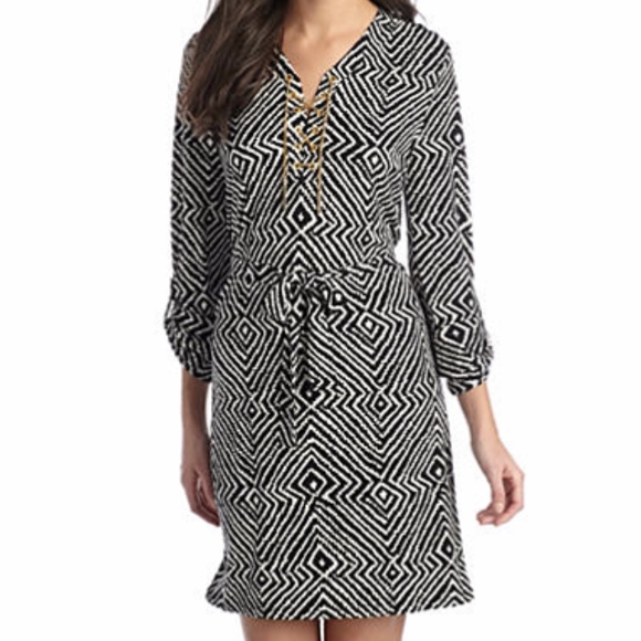 🆕 MK Chain Tie Dress - Picture 1 of 8